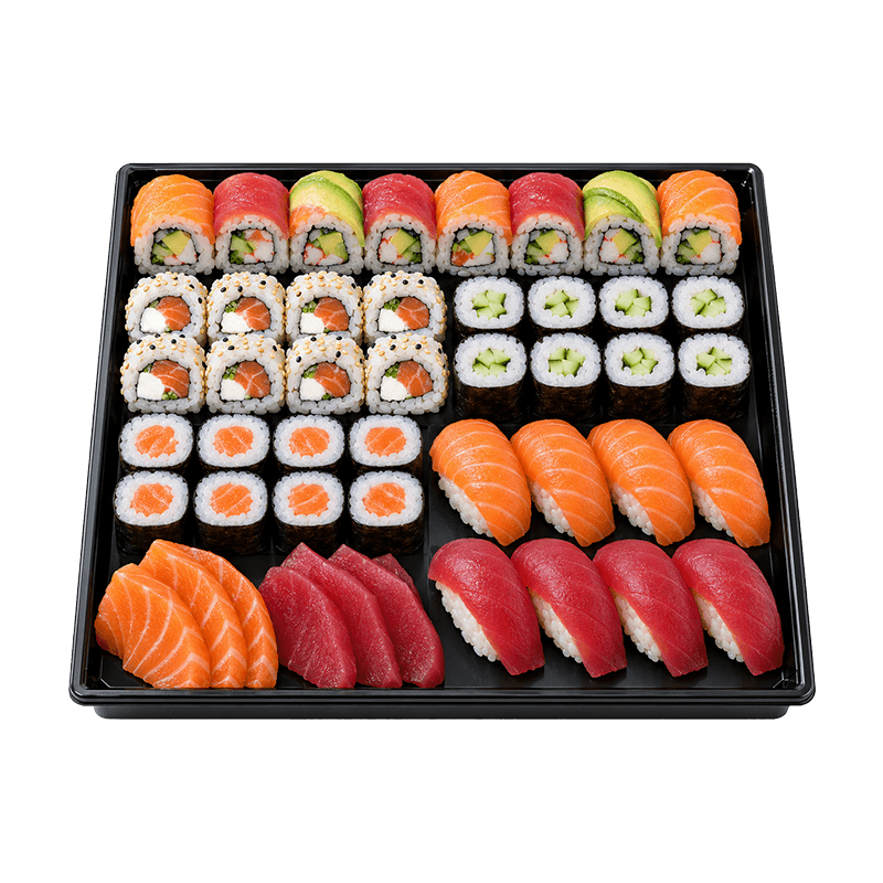 1. Sushi sashimi box ( 46 st. )